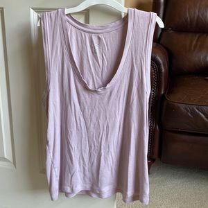 Women’s light pink tank top